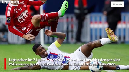 PSG vs Brest: Menang 1-0 Berkat Aksi Kompak Neymar dan Messi