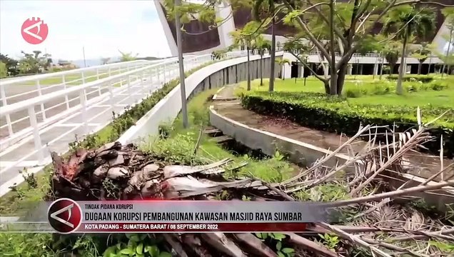 Dugaan Korupsi Pembangunan Kawasan Masjid Raya Sumbar, Kerugian Negara Diatas Rp 3 Miliar
