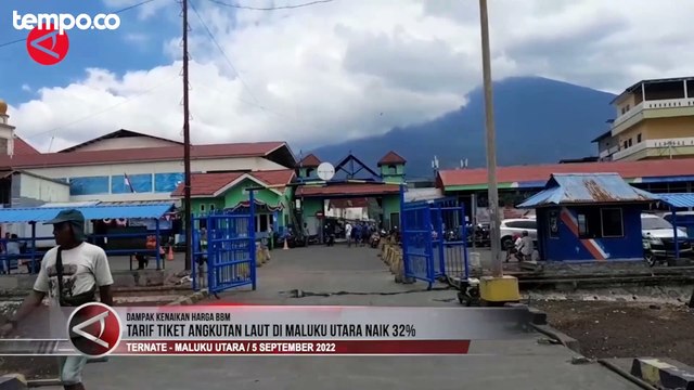 Tarif Angkutan Laut di Maluku Naik, Imbas Harga BBM yang Meningkat