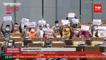 Tolak Kenaikan Harga BBM BERSUBSIDI, Fraksi PKS Walk Out dari Sidang Paripurna DPR