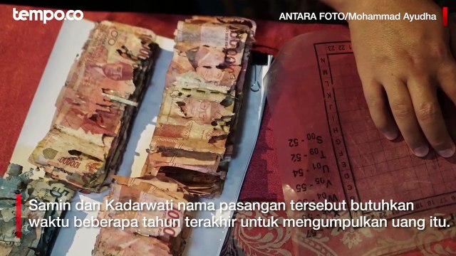Tabungan Haji Suami Istri Penjaga SD Senilai Rp 50 Juta Ludes Dimakan Rayap