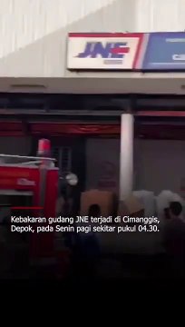 Kebakaran Gudang Cimanggis Depok, JNE Jamin Barang Konsumen Akan Diganti Rugi
