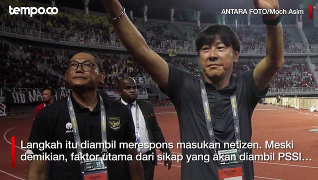 Kontrak Shin Tae yong Bersama Timnas Indonesia Bakal Diperpanjang