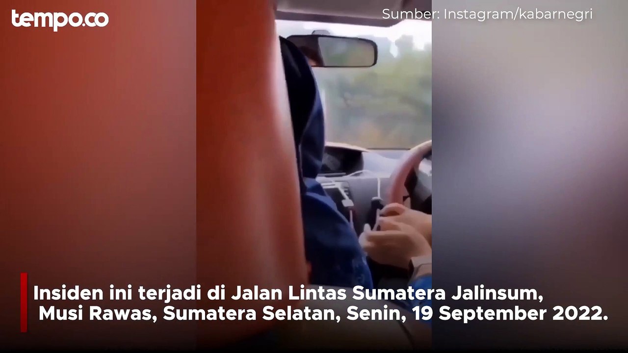 Viral Rampok Siang Bolong di Musi Rawas Sumsel...