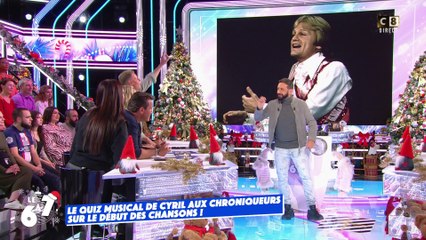 Le quiz musical de Cyril Hanouna aux chroniqueurs !
