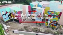 Video Drone: Melihat Pembangunan Kampung Gembira Gembrong yang Pernah Terbakar