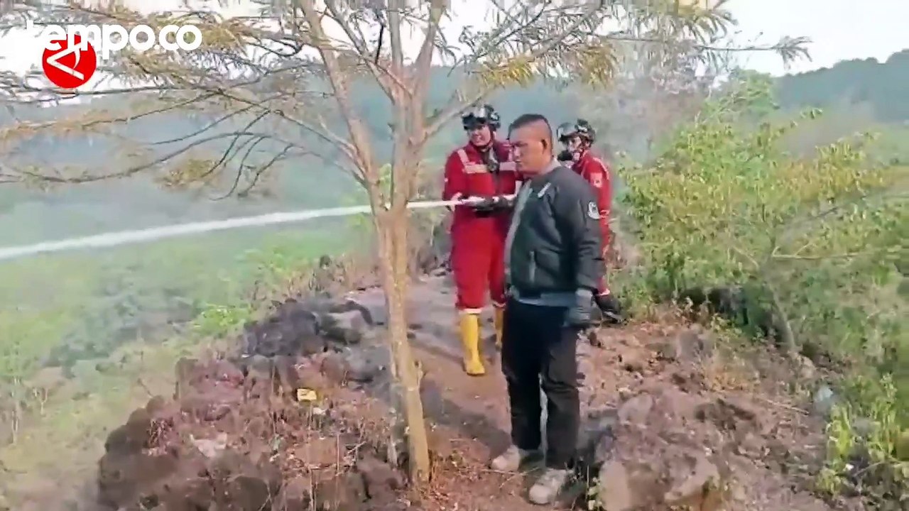 Kebakaran di Taman Nasional Gunung Ciremai Dekati Permukiman Warga