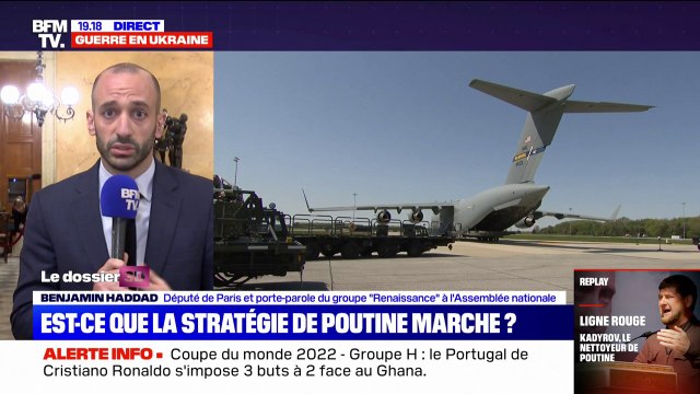 Benjamin Haddad: Nous avons le devoir de continuer à donner aux Ukrainiens les moyens de se défendre