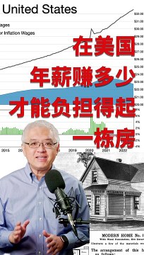 How much you need to earn annually to buy a home in Los Angeles? 在洛杉矶年薪要多高才能负担得起中间价位的房子？美国房产最前线 孙斯陶 2022.11.24