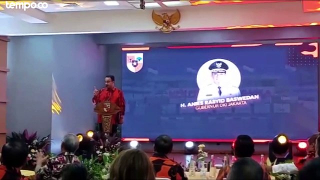 Anies Baswedan Meresmikan Gedung Baru Pemuda Pancasila