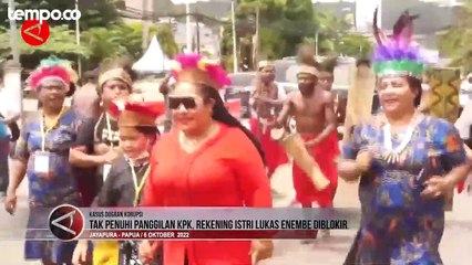 Rekening Istri Lukas Enembe Diblokir karena Mangkir saat Dipanggil KPK