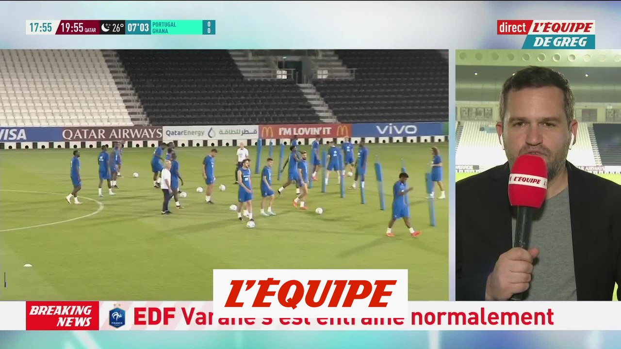 Varane s'est entraîné normalement, Camavinga la...
