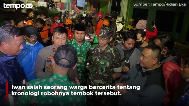 Kesaksian Lengkap Warga Tentang Kronologi Robohnya Tembok MTsN 19 Jakarta