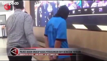 Kasus Perdagangan Bayi Berkedok Yayasan di Ciseeng Diungkap Polres Bogor