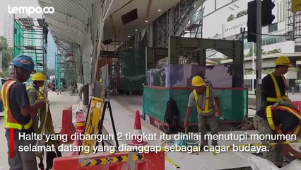 Kata Warga Tanggapi Pembangunan Halte Transjakarta Dua Lantai di Bundaran HI