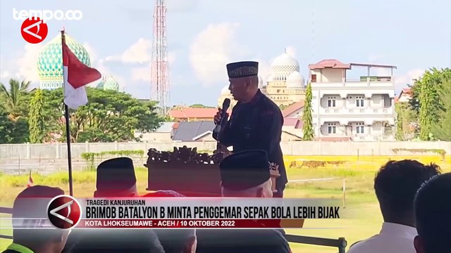 Brimob Minta Penggemar Sepak Bola Lebih Bijak Saat Nonton Pertandingan