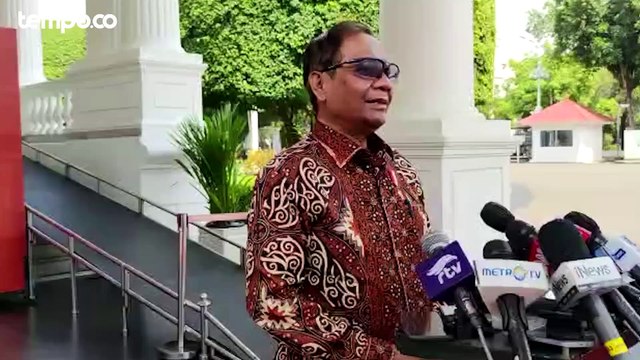 Tragedi Kanjuruhan, Mahfud MD Sebut Ada Saling Lempar Tanggung Jawab