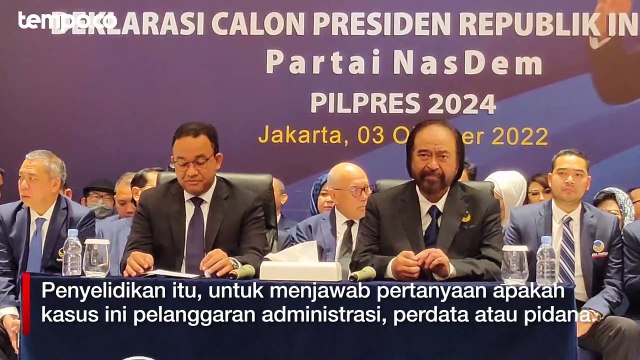 KPK: Deklarasi Pencapresan Anies Baswedan Tak Pengaruhi Kasus Formula E