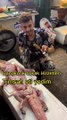 Bangkok'ta timsah eti yedi, mağrifet gibi İnstagram'da paylaştı