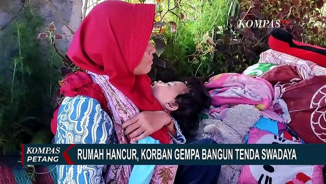 Korban Gempa di Pengungsian Mangunkarta Alami Krisis Air Bersih!