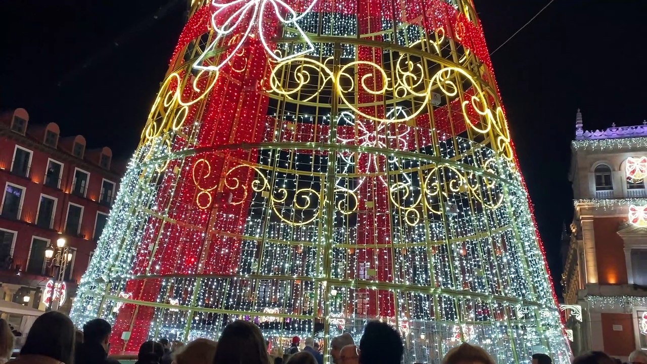 Iluminación navideña de Valladolid 2022