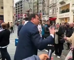 CHP'li İmamoğlu, 'Kemalistçe'siyle dinleyenleri kırdı geçirdi! "Yu nov huva huva hu ayem hor"