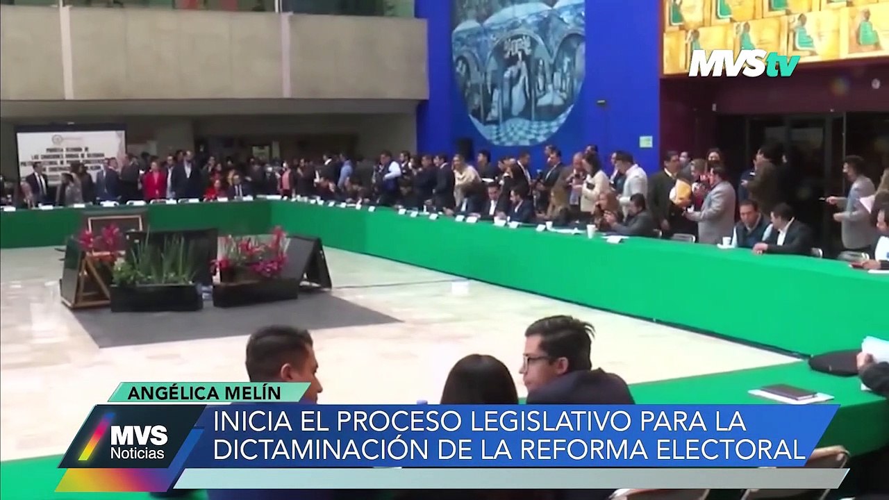 Reforma Electoral- Inicia el proceso legislativo para la dictaminación MVS Noticias 24 nov 2022