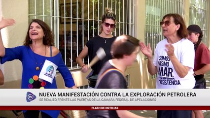 NUEVA MANIFESTACIÓN CONTRA LA EXPLORACIÓN PETROLERA
