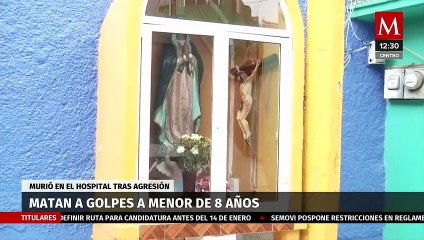 Niño de 8 años es asesinado a golpes en alcaldía Gustavo A. Madero