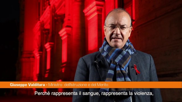 Valditara “Educare i ragazzi alla cultura del rispetto