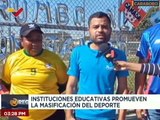 Dan inicio al Mundialito Deportivo en la parroquia Santa Rosa del estado Carabobo