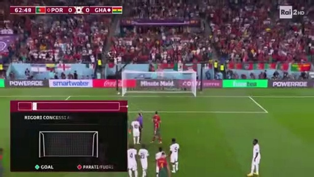 Cristiano Ronaldo Penalty VS Ghana 1080p60  Every angle - 1080