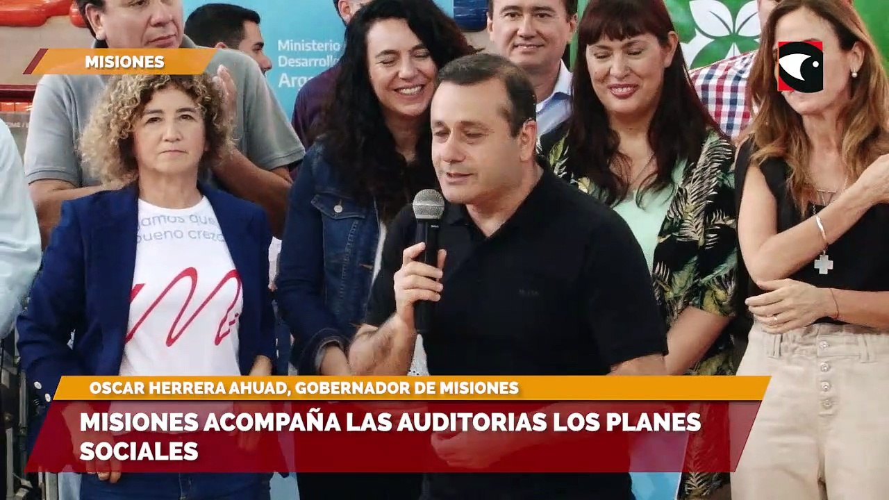 Misiones acompaña las auditorias los planes sociales