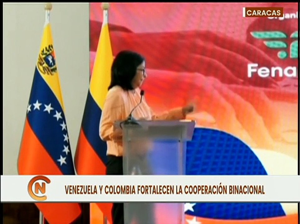 Vicepdta. Delcy Rodríguez sostiene reunión con representantes de la FNCF