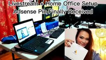 AdSense Pin Received   Home Office _ Studio Setup _ Nancy Castillo _ Vlog