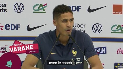 France - Varane de mieux en mieux physiquement et titulaire contre la Tunisie ?