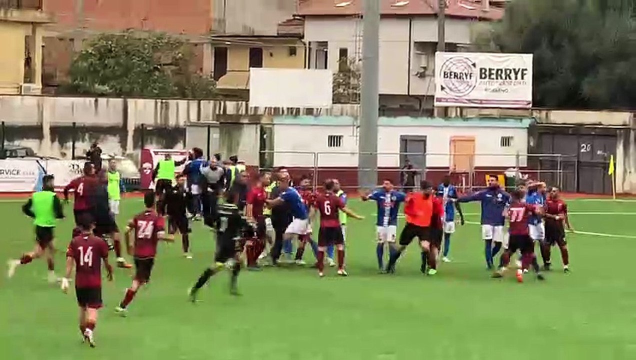 Virtus Rosarno-Real Pizzo incidenti