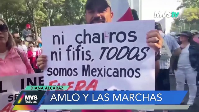 AMLO Y LAS MARCHAS - Historia de presidentes mexicanos que también han marchado- MVS Noticias 24 nov 2022
