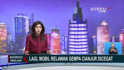 Terulang Kembali! Mobil Relawan Gempa Cianjur Dicegat Pengungsi