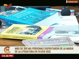 Min. Villegas: Más de 200 mil venezolanos visitaron la FILVEN 2022 con 85 actividades diarias