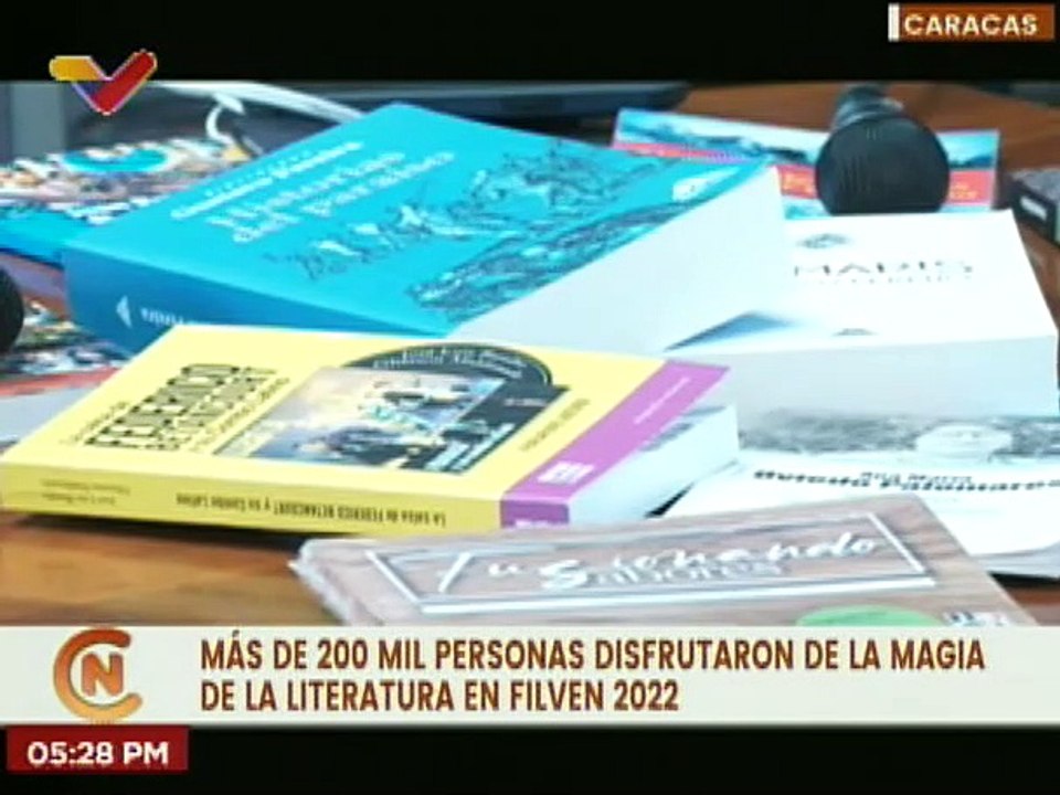 Min. Villegas: Más de 200 mil venezolanos visitaron la FILVEN 2022 con 85 actividades diarias