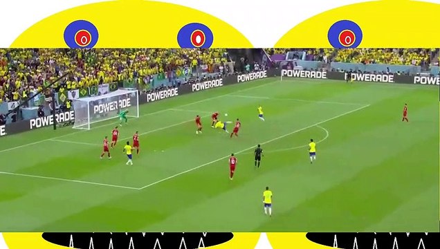هدف البرازيل الثانى فى مرمى صربيا كأس العالم قطر 2022 Brazil's second goal against Serbia World Cup Qatar 2022