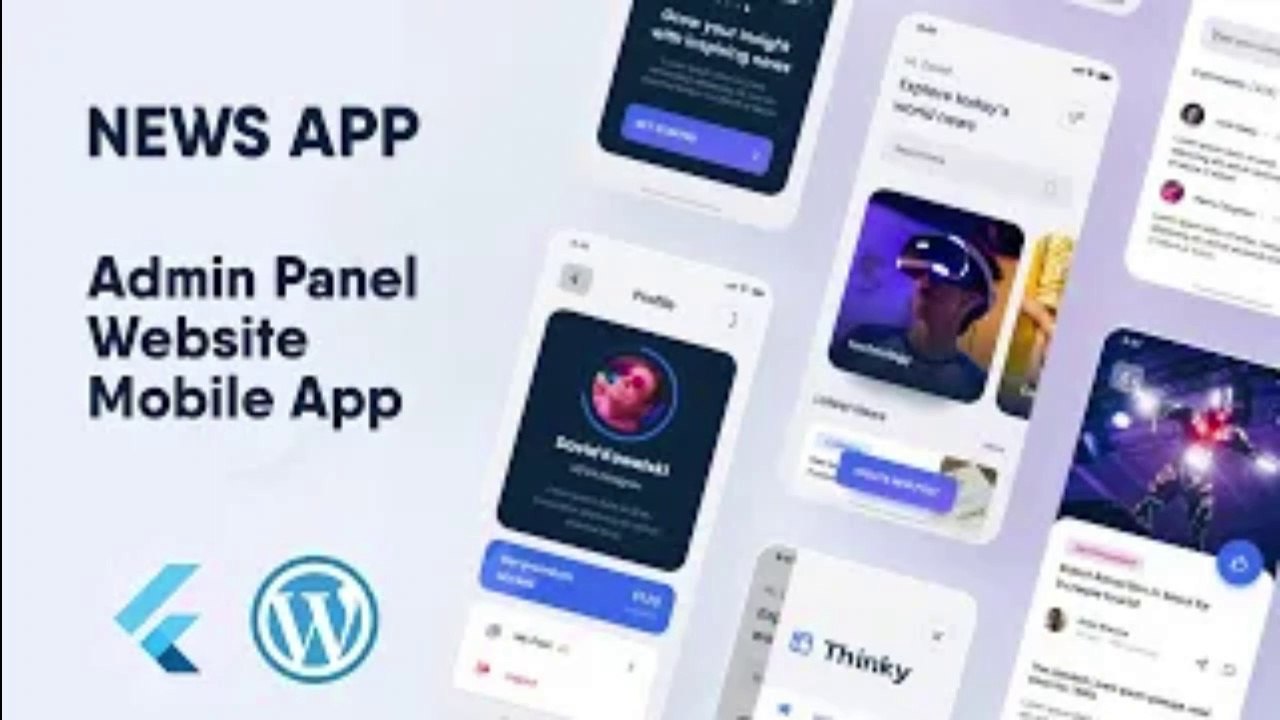 News App WordPress backend and Flutter Frontend Part 1
