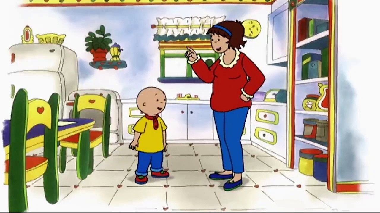 Weihnachten und Neujahr mit Caillou