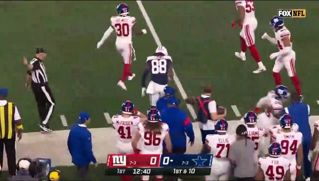 Dallas Cowboys vs. New York Giants Full Highlights 1st QTR _ Thanksgiving Day NFL Week 12_ 2022