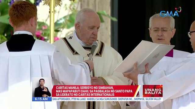 Caritas Manila: Serbisyo ng simbahan, mas mapapabuti dahil sa pagbalasa ng Santo Papa sa liderato ng Caritas Internationalis | UB