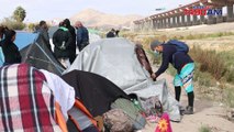 Migrantes venezolanos en Juárez