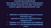 novos beneficiários do Auxílio Brasil foram incluídos; veja como consultar