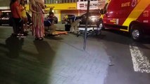Fiat Uno e Kia Cerato colidem no Centro