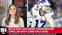 Bills Win Thanksgiving Thriller Over Lions